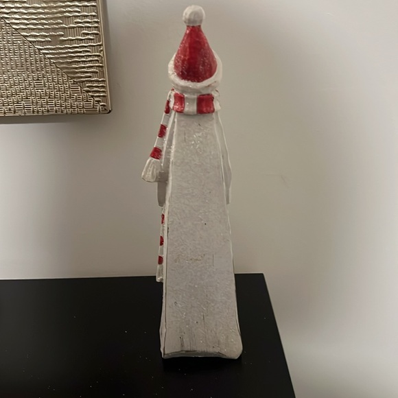 Melrose Wooden Sparkle Rustic Snowman - Picture 6 of 11